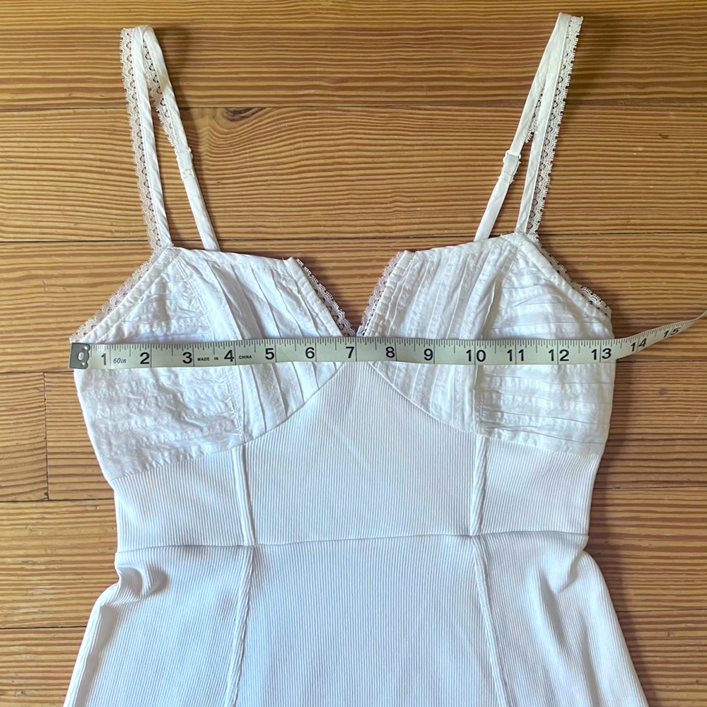 American Eagle White Mini Dress Sz XS. - Picture 5 of 9